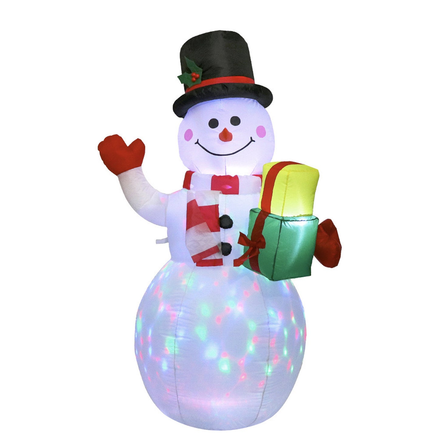 Christmas Glowing Inflatable Snowman