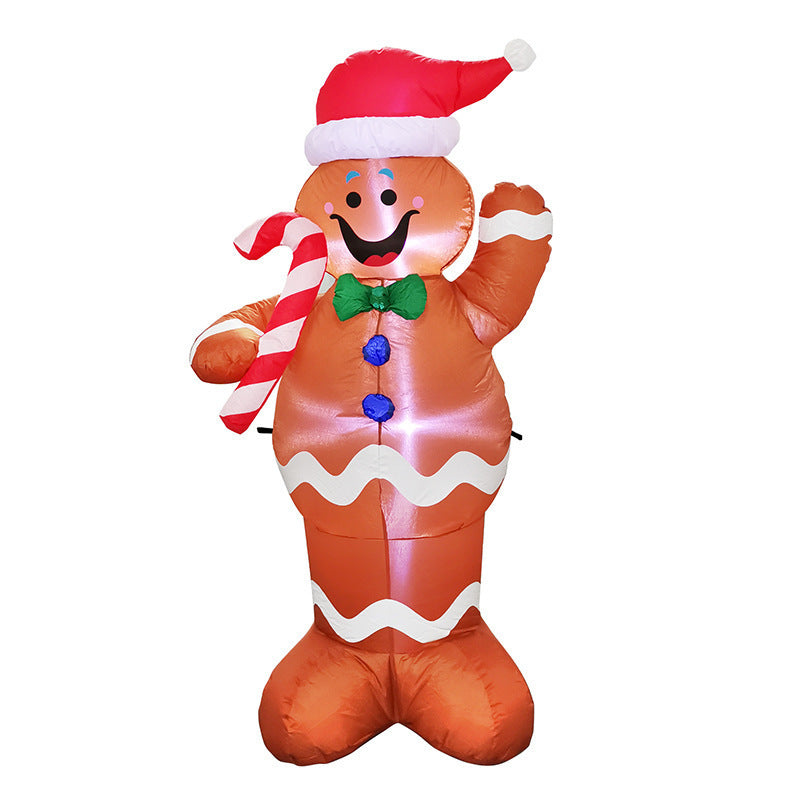 Christmas Glowing Inflatable Snowman